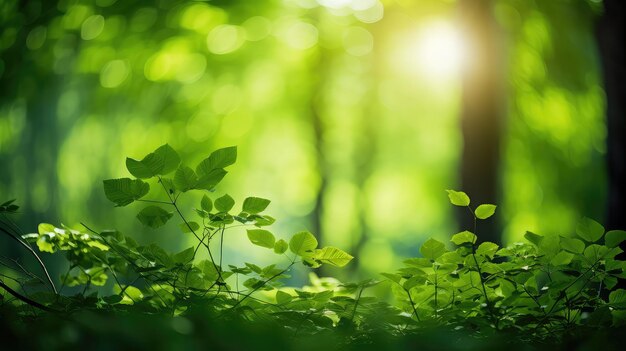 Nature color green background