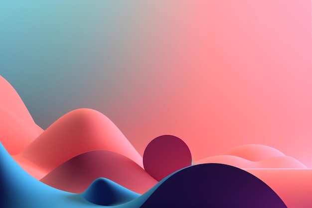 Nature dynamic gradient background