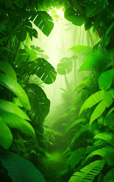 nature forest abstract background