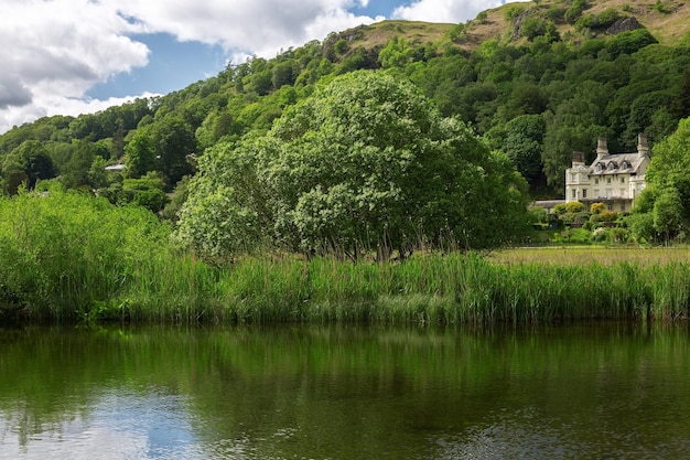 Nature among the hills in England