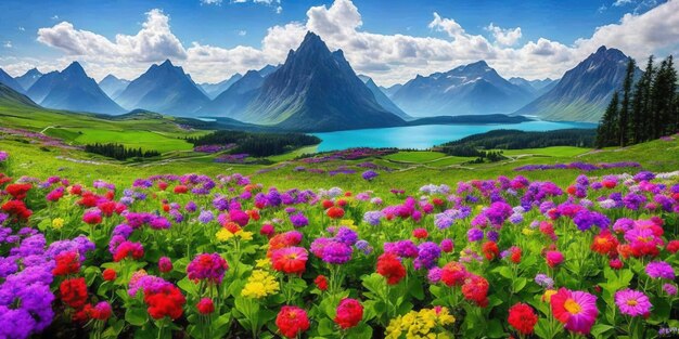 Nature Landscape Background