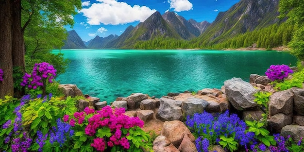 Nature Landscape Background