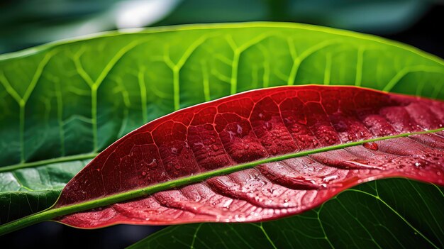 Photo nature leaf jungle background