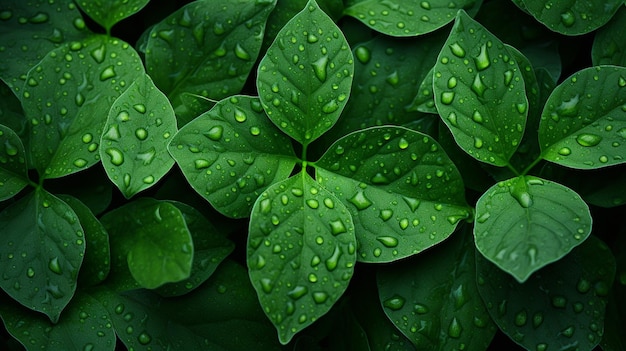 A nature plant green leave wallpaper