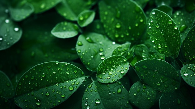 A nature plant green leave wallpaper