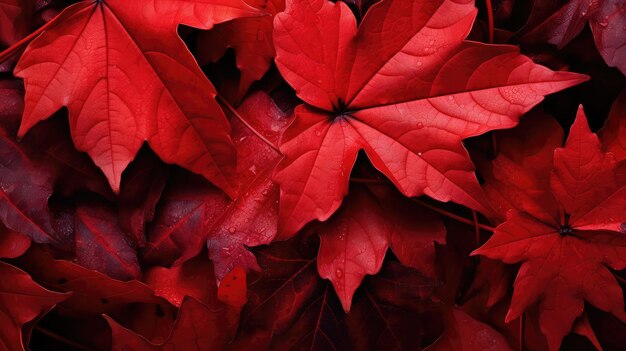 Nature red colorful wallpaper close