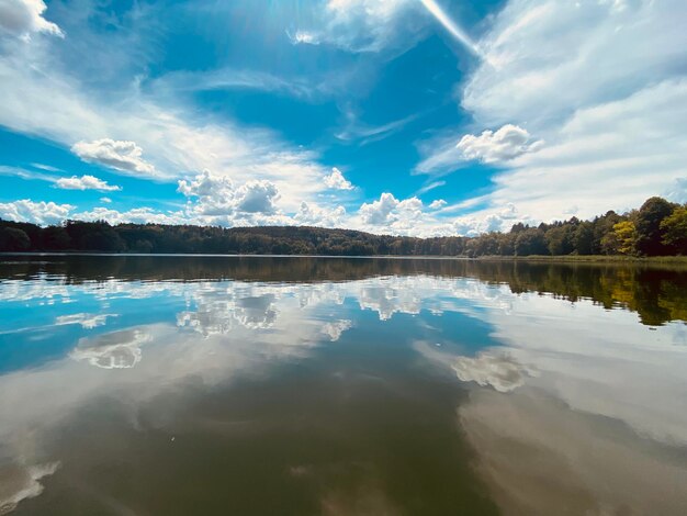 Nature reserve burgaeschisee swimming lake