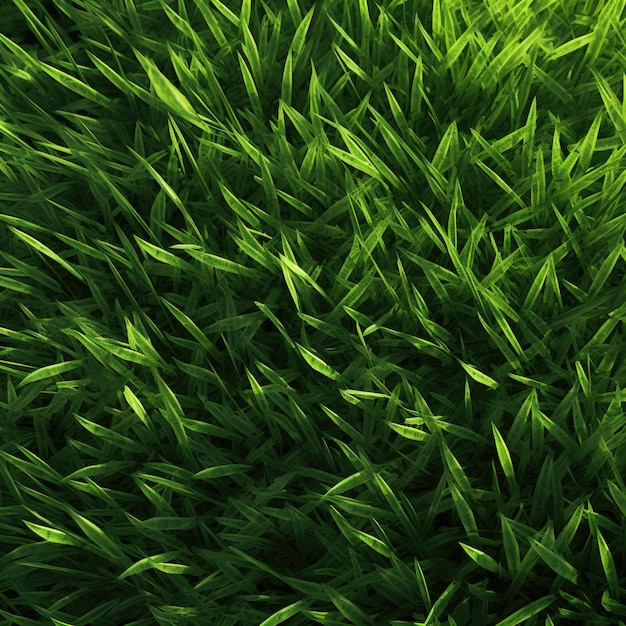 Прекрасная природа раскрывает ультрареалистичную текстуру травы