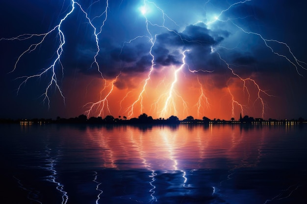 Nature's Fury Electric Lightning Dance