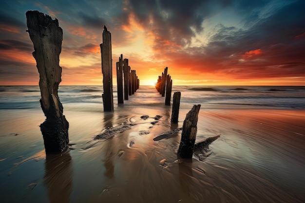 Nature's palette beach wonders beach landscape photo