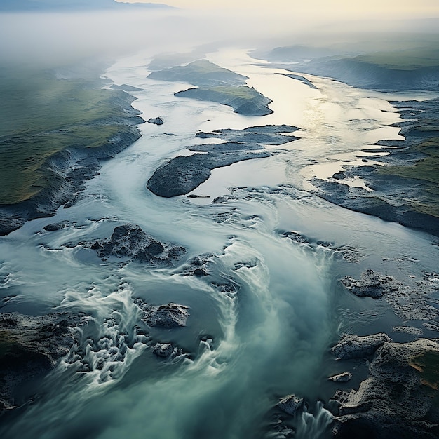 Nature's Simplicity Photos of Rivers and Oceans