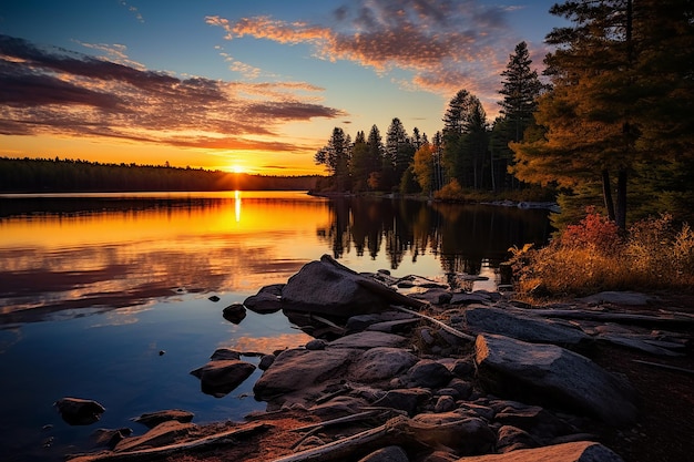 Nature's Tranquility Sharbot Lake Provincial Park Ontario Canada