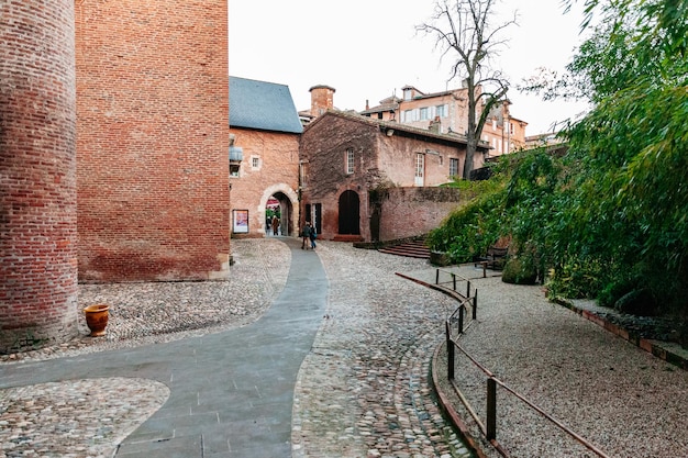 Nature sights architecture and life of the city of Albi in France