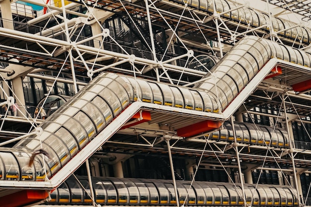 フランスのパリ市の自然観光建築と生活