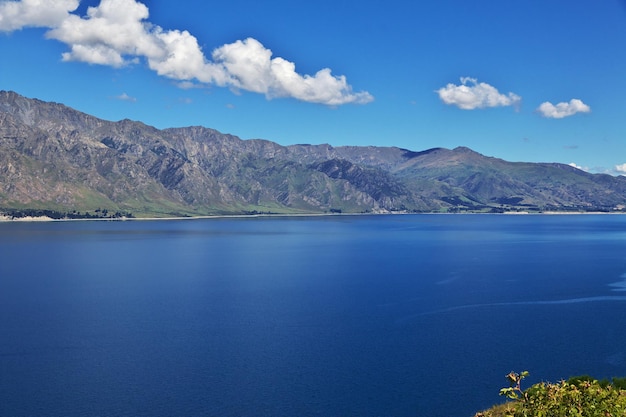 Nature of South island in New Zealand