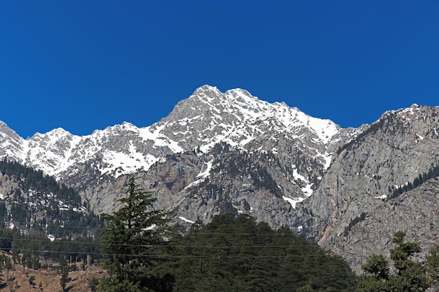 Photo nature in swat valley of himalayas pakistan