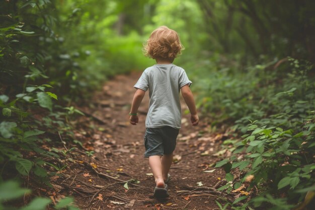 Nature walks Summer background