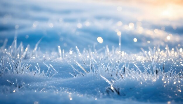 Nature winter background