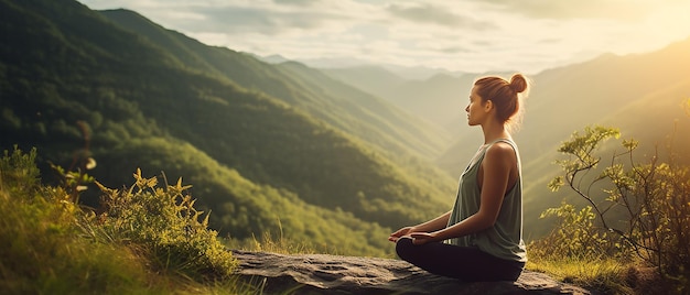 Nature Yoga Outdoor Meditation