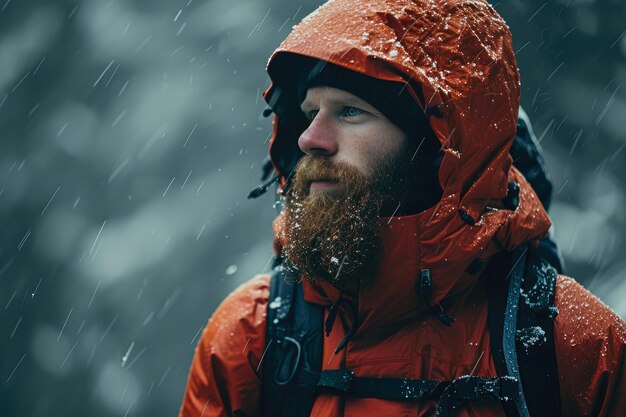 写真 自然は湿った風の地形を通ってハイキングを挑戦します