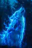 Photo natures glow illuminating wallpapers for laptop an majestic beasts the enigmatic essence of wolves