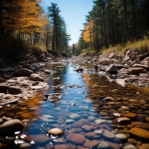 Natures Palette Autumn Landscape Photo