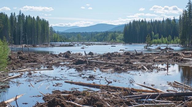 Photo natures resilience after disaster