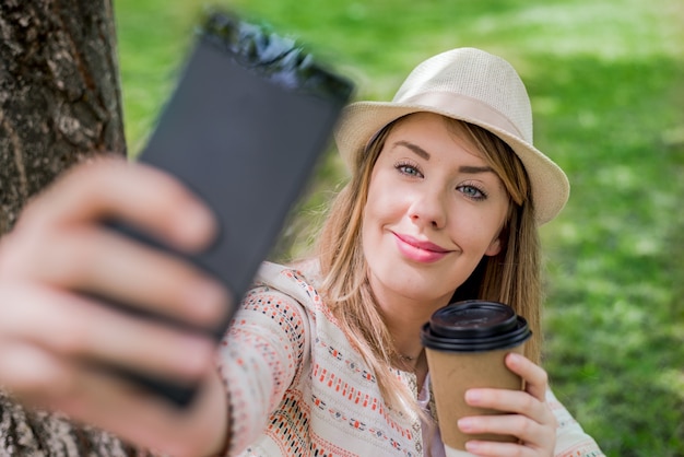 Natures zorgt voor de beste selfies