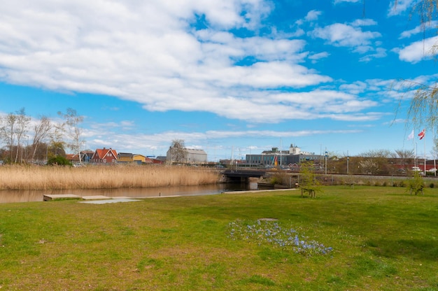 Natuur in de stad Koge in Denemarken