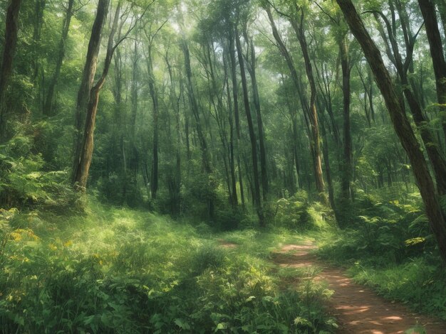 natuur mooi close-up beeld ai gegenereerd