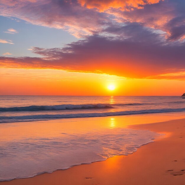 Natuur schoonheid zonsondergang kustlijn water schemering buiten zomer zand zeegebied