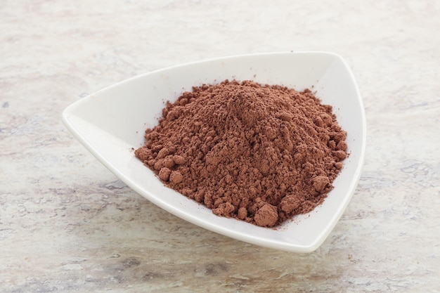 Natuurlijk biologisch cacaopoeder voor culinair