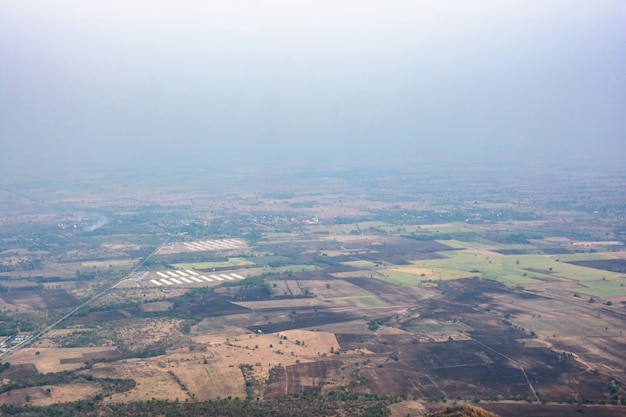 Natuurlijk landschap stad