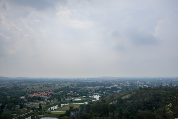 Natuurlijk landschap Stad