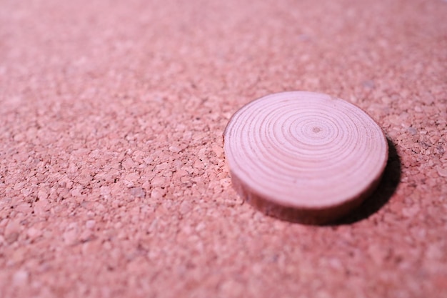 Foto natuurlijk materiaal op kurkblad