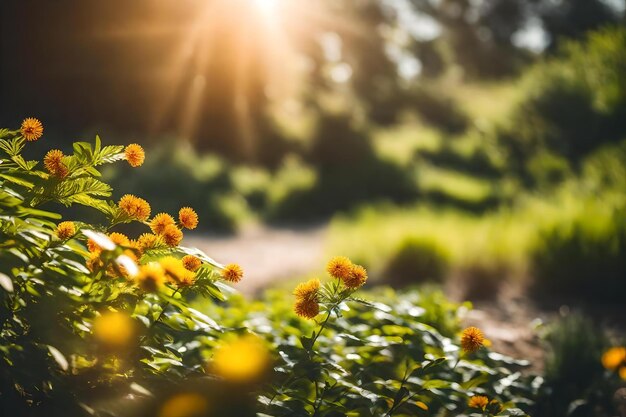 Foto natuurlijk uitzicht