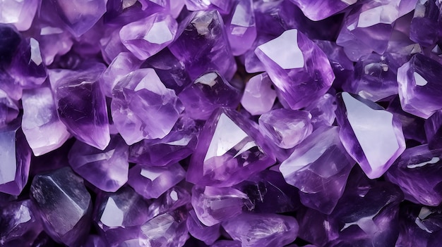 natuurlijke amethist kwarts edelsteen paars kristal