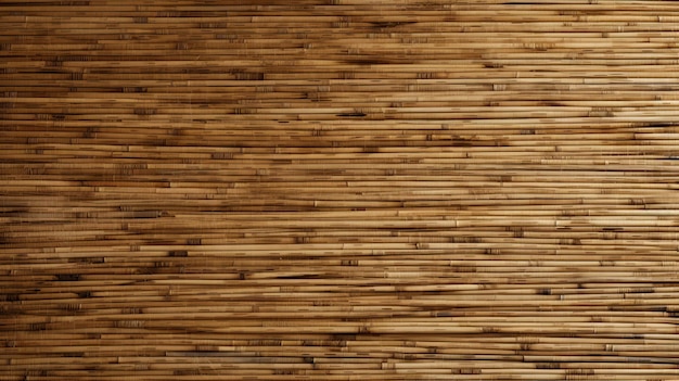 Natuurlijke bamboe textuur met horizontale stokken en bruine kleur