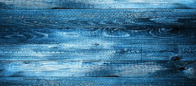 Natuurlijke donkerblauwe houten planken