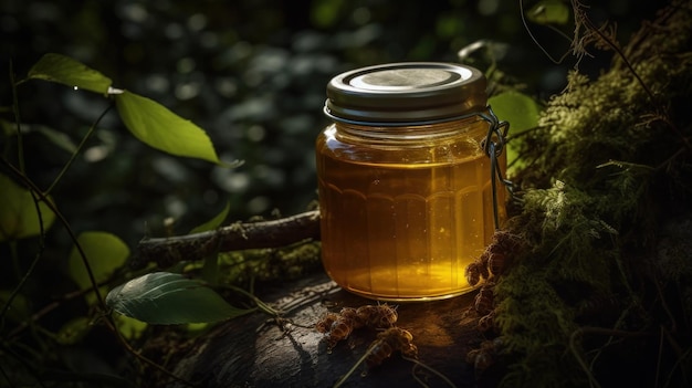 Natuurlijke honing een zeldzaam en vitaal ingrediënt afkomstig van AI gegenereerd