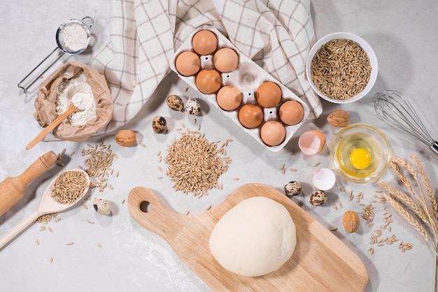 Natuurlijke ingrediënten voor het bakken