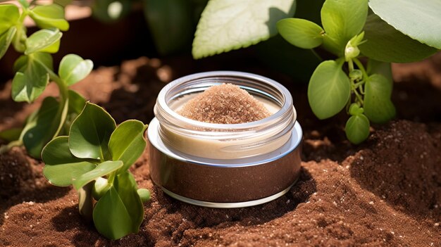 Natuurlijke lip scrub