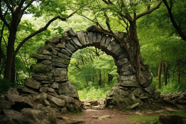 Natuurlijke Nostalgie Niche achtergrondfoto