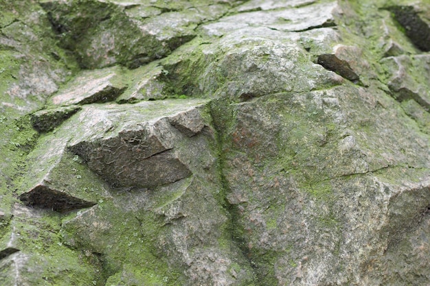Natuurlijke rotstextuur Close-up beeld van getextureerd verweerd oppervlak Bruine steen of rotsachtergrond