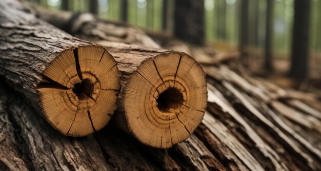 Natuurlijke schoonheid in het hart van het bos