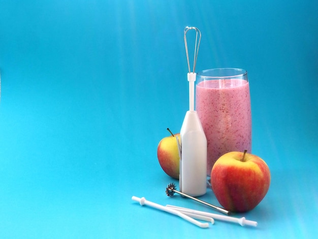 Natuurlijke smoothie en minimixer