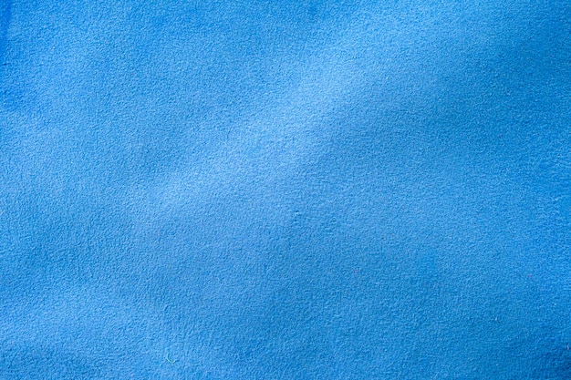 Natuurlijke textuur van blauw leer.