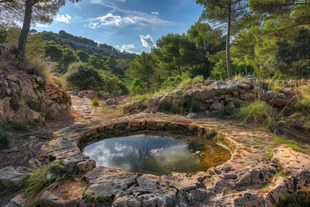 Natuurmonument en landgoed in Campanet Mallorca Spanje