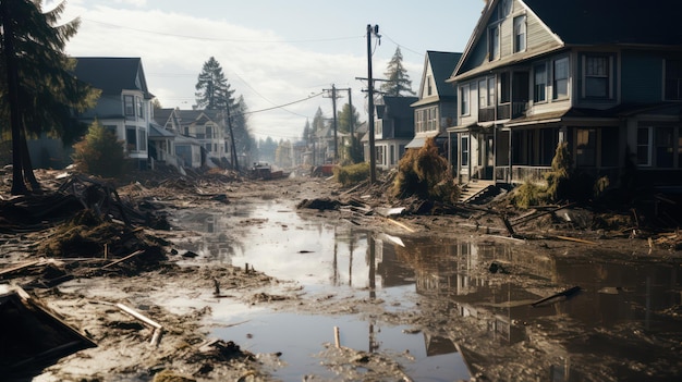 Natuurramp klimaatverandering milieuschade