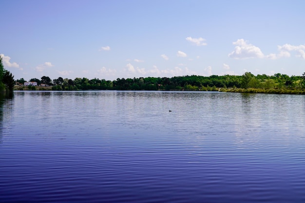 Natuurwater Meer van Parempuyre in Gironde frankrijk